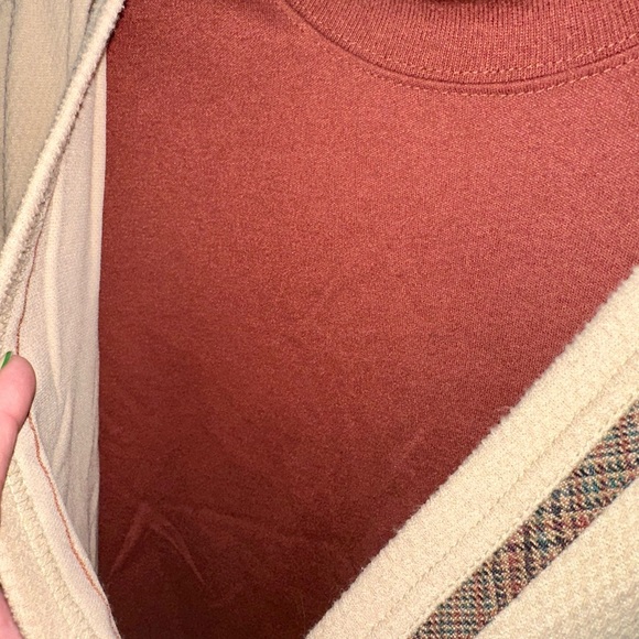 Vtg Cottage Core cardigan with turtleneck Bonworth XLP - Picture 6 of 10